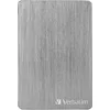 Image de Verbatim Store 'n' Go ALU Slim I 1 to I Argent I Disque Dur Externe I USB 3.2 GEN 1 I Disque Dur Externe en Aluminium I pour Windows & Mac OS X I Disque Dur Portable I Disque Dur USB Argenté