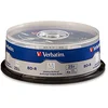 Image de Verbatim 98909 Disque Vierge Blu-Ray BD-R 25 Go 25 pièce(s) - Disques Vierges Blu-Ray (BD-R, 25 Go, 4X, Fuseau, 25 pièce(s), bleu