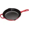 Image de LE CREUSET Skillet Signature en Fonte Émaillée, Rond, 23 cm, 1,93 kg, Cerise, 20182230600422