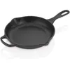 Image de LE CREUSET Skillet Signature en Fonte Émaillée, Rond, 23 cm, 1,93 kg, Noir Mat, 20182230000422