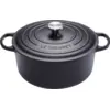 Image de Le Creuset Signature Cocotte ronde noir - 26 cm