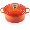 Image de Le Creuset Cocotte Signature en Fonte Émaillée avec Couvercle, 26 cm, Ronde, 5,3 L, 5,135 kg, Volcanique, 21177260902430