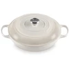 Image de LE CREUSET Signature Cocotte ovale avec diamètre de 31 cm - Blanc meringue