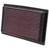 Image de K&N Filtre à air de remplacement compatible avec Audi 80, 90, 100, 200 / Volkswagen Corrado, Golf, Jetta, Passat, Santana 1987-1991 (33-2029)