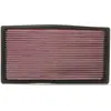 Image de K&N Filtre à air de remplacement compatible avec Volvo 850 1991-1996, C70, S70, V70 1996-2005 (33-2670)