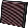 Image de K&N 33-2056 Filtre à Air du Moteur: Haute Performance, Premium, Lavable, Filtre de Remplacement, Plus de Pouvoir, 1994-2002 (Ram 2500, Ram 3500)