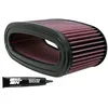 Image de K&N Filtre à air de remplacement compatible avec Ford F250, F350, F59 7.3D 1994-1997 (E-1946)