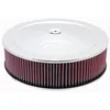 Image de K&N Filtre à Air rond - 130mm raccord, 356mm diamètre, 105mm hauteur, 22mm drop base (60-1440)