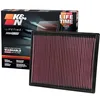 Image de K&N Filtre à air de remplacement compatible avec Nissan Titan Pathfinder Frontier Xterra Armada 2004-2010 (33-2286)