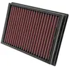 Image de K&N Filtre à air de remplacement compatible avec Ford Focus II (C-Max) 1.6, 1.8, 2.0 2003-2007 / Volvo C30 1.6, 1.8, 2.0 2006-2007 / S40, V50 1.6, 1.8 2004-2007 (33-2877)