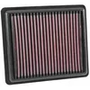 Image de K&N Filtre à air de remplacement compatible avec Ford Fiesta ST150 2.0 16V 2005-2008 (33-2880)