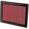 Image de K&N Filtre à air de remplacement compatible avec BMW 750/760 USA 2007-2008 (ensemble de 2 pièces) (33-2410)