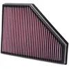 Image de K&N Filtre à air de remplacement compatible avec BMW 116D/118D&120D / 123D / 316D / 320D/ 325D / 330D / 335D 2005-2012 / X1 16D, 18D, 20D, 23D, 25D 143cv 3/2007-2015 (33-2942)