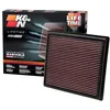Image de K&N Filtre à air de remplacement compatible avec Fiat Fullback/Lexus ES/NX/RX & Mitsubishi L200 & Pajero Sport & Triton/Toyota Aurion/Avalon/Camry/Highlander/RAV4/Sienna/Toyota GR Yaris (33-2443)