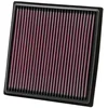 Image de K&N Filtre à air de remplacement compatible avec Lexus RX450H 3.5 2010-2015 / Toyota Highlander Hybrid 3.5 2011-2016 (33-2455)