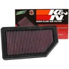 Image de K&N Filtre à air de remplacement compatible avec Hyundai Accent 1.4, 1.6 2012-2016 / Veloster 1.6 2011-2016 / Kia Rio 1.1, 1.4, 1.6 2011-2015 / Rio5 1.6 2012-2015 / Soul 1.6, 2.0 2012-2016 (33-2472)
