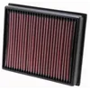 Image de K&N Filtre à air de remplacement compatible avec Land Rover Defender 2.2D 2011-2016, 2.4D 2009-2013 (33-2992)