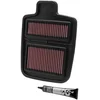Image de K&N Filtre à air de remplacement compatible avec Arctic Cat Prowler 700 2009-2015 (AC-7009)