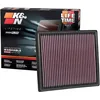 Image de K&N 33-5000 Filtre à Air du Moteur: Haute Performance, Premium, Lavable, Filtre de Remplacement, Plus de Pouvoir, 2013-2019 (Edge, Fusion, Galaxy, Mondeo, S-Max, Continental, MKZ)