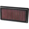 Image de K&N Filtre à air de remplacement compatible avec Peugeot 108/208/2008/308 & 208 II 1.2 2019- + Citroën C1/C3/C4/Cactus/C-Elysee/DS3 2012- + Opel Crossland /Grandland X 1.2 ex. T 2017- (33-3006)