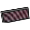 Image de K&N Filtre à air de remplacement compatible avec Dacia Dokker, Duster, Lodgy, Logan, Sandero / Renault Captur, Clio 2012- (33-3007)