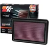 Image de K&N 33-5016 Filtre à Air du Moteur: Haute Performance, Premium, Lavable, Filtre de Remplacement, Plus de Pouvoir, 2014-2019 (Rogue, Qashqai, X-Trail, Kadjar, Koleos, QM6)