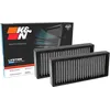 Image de K&N Filtre à Air d'Habitacle (2 pièces) compatible avec Infinity, Nissan (VF1002)