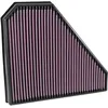 Image de K&N Filtre à air de remplacement compatible avec Cadillac CTS V-Sport 3.6 2014- (33-5028)