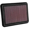 Image de K&N 33-5038 Filtre à Air du Moteur: Haute Performance, Premium, Lavable, Filtre de Remplacement, Plus de Pouvoir, 2013-2019 (Yaris, Yaris iA, Mazda 2, Mazda 3, CX-3, Demio)