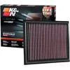 Image de K&N 33-5034 Filtre à Air du Moteur: Haute Performance, Premium, Lavable, Filtre de Remplacement, Plus de Pouvoir, 2014-2019 (Compass, Renegade, 500x)