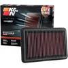 Image de K&N 33-5050 Filtre à Air du Moteur: Haute Performance, Premium, Lavable, Filtre de Remplacement, Plus de Pouvoir, 2017-2019 (Elanta, i30, Kona, Veloster, Cee d, Forte)
