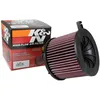 Image de K&N Filtre à air de remplacement compatible avec Audi A4 (B9) 1.4 & 2.0 y compris Allroad & Quattro / A5 2.0 F5 / Q5 / S4 249&252 cv 2015- (E-0646)