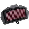 Image de K&N Filters KA-4018 Sport Filtre Filtre à air du moteur carré Filtres de longue durée