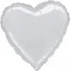Image de amscan 1057601 SD-H : coeur argenté métallique