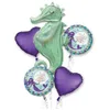 Image de Anagram International Bouquet de Sirène Voeux Hippocampe Coloris Assortis