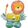 Image de Amscan 4294011 - Airloonz Lion Rempli d'air Ballon en aluminium 114cm x 109cm