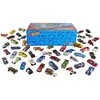 Image de Hot Wheels Coffret 50 véhicules, Jouet pour Enfant de Petites Voitures Miniatures (Modèle aléatoire), V6697
