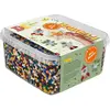 Image de Hama Beads Kit De Bricolage Bio Midi 15 000 Pièces + 1 Plaque étoile Dans Un Seau (371900)