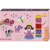 Image de HAMA - coffret cadeau géant maxi | env. 900 perles à repasser | 3 plaques transparentes | fiche design couleur, instructions et papier à repasser