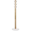 Image de Umbra Flapper - Portemanteau sur pied. Bois d'hévéa. Blanc/Naturel