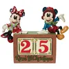 Image de Enesco Jim Shore Disney Traditions Figurine Mickey et Minnie Countdown Bloc