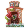 Image de Enesco The Grinch by Jim Shore Grinch Figurine Arbre poussant la cheminée