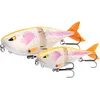 Image de Berkley Zilla Jointed Glider Leurre Pike | Leurre Facile à pêcher avec Action en S | Système Klip Lok | Leurre pour prédateurs de 0,5 à 1,5 m de Profondeur | 18 cm | 80 g | Albino Trout
