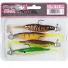 Image de Pack de leurres Berkley Sick Vibe, 4 packs de leurres très efficaces dans des coloris prenant, pré-montés sur des têtes plombées en Bismuth, prêt à pêcher, sélectionner par les experts Berkley