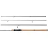 Image de Berkley Lightning HT II Canne à pêche Spinning de Voyage- Légère en Carbone 24HDC, Conception compacte en 4 pièces, pour Les pêcheurs de Poissons prédateurs en Eau Douce et en Eau salée, 2.44m