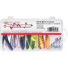 Image de Berkley Pulse Shad Mixbox Boîte de Leurres Souples avec Têtes Plombées pour la Pêche des Carnassiers en Eau Douce, Brochet, Perche