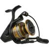 Image de Penn Moulinet Battle® IV, pêche en Eau salée, appâts et leurres pour Poissons Bobine en Aluminium, Robuste et ambidextre, Taille de Moulinet 4000, 6,2:1, Noir, Or et fumé