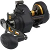 Image de PENN Fathom II Star Drag Reel Moulinet de pêche en eau salée Moulinet conventionnel pour pêche côtière/hauturière, pêche côtière et kayak, unisexe, noir doré, 12 | Main droite