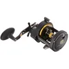 Image de Penn Fathom II Star Drag Moulinet de pêche classique Noir/doré, 30| Right
