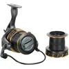 Image de PENN Surblaster III Moulinet Spinning Long Cast, pour la Pêche en Mer en Surcasting, Pêche du Bord, Long lancer, depuis la Plage, Poisson Plat, Bar, 8000, Jaune, noir.
